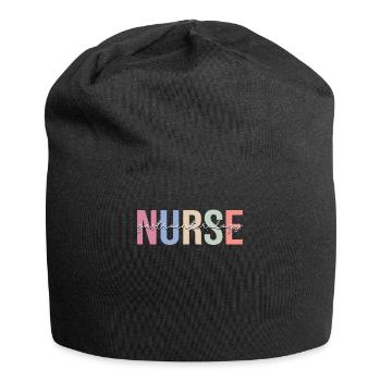 Gastroenterologie Krankenschwester Krankenpflege G - Jersey-Beanie - Schwarz - Vorne