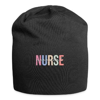 Infirmière en néonatalogie USIN - Bonnet en jersey - noir - Devant