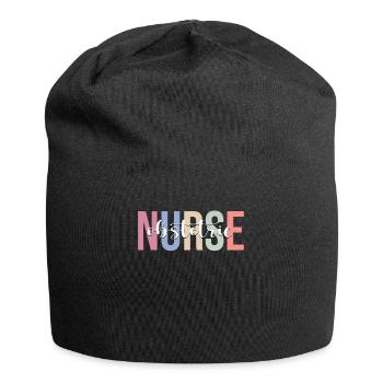 Obstetrics Nurse OB Obgyn Sick - Jersey Beanie - black - Front