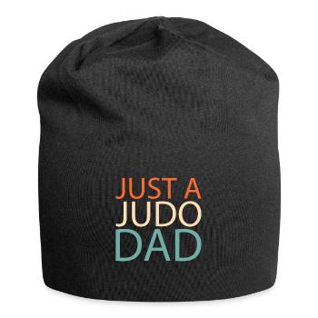 Judoka Just A Judo Dad - Jersey Beanie - black - Front