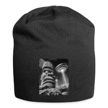 Tiki Luau Tiki Masque OVNI Alien Alien Self - Bonnet en jersey - noir - Devant