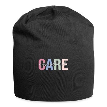 Nursing Assistant Patient Care Assistant PCA K - Jersey Beanie - black - Front