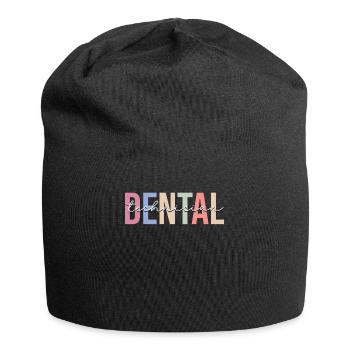 Prothésiste dentaire Technicien de laboratoire dentaire Dentiste - Bonnet en jersey - noir - Devant