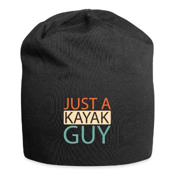 Kajaker Just A Kayak Guy - Jersey-Beanie - Schwarz - Vorne