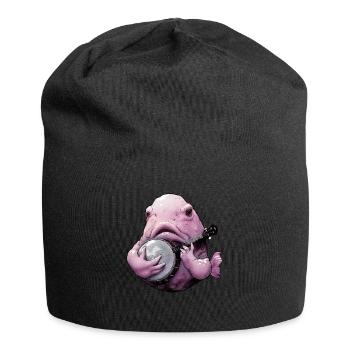 Blobfish Fish Bluegrass Banjo Player - Bonnet en jersey - noir - Devant