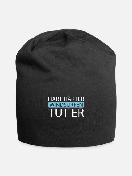 Windsurfen Windsurfer - Jersey-Beanie - Schwarz