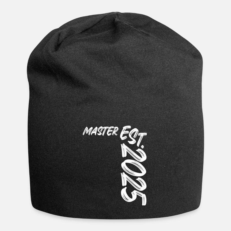 Master Est. 2025 - Jersey-Beanie - Schwarz
