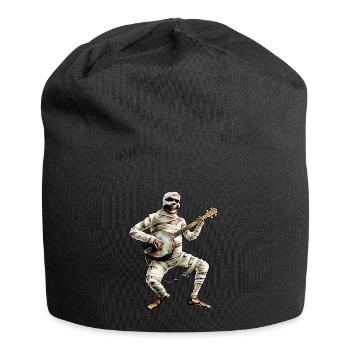 Mummy Halloween Bluegrass Banjo Player - Bonnet en jersey - noir - Devant