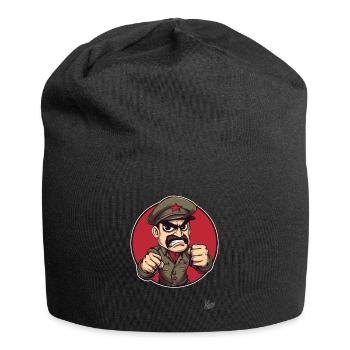 Communist Soldier General Capitalism - Jersey Beanie - black - Front