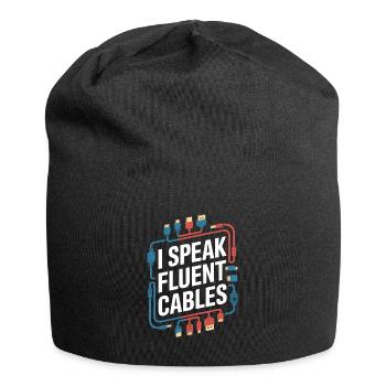 Av Techniker - Jersey-Beanie - Schwarz - Vorne