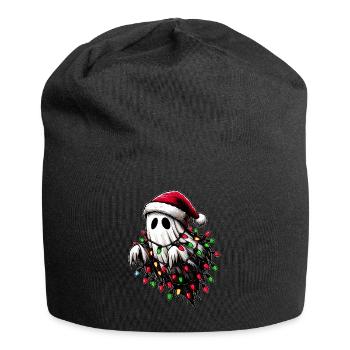 Mignon fantôme Halloween costume Noël H - Bonnet en jersey - noir - Devant