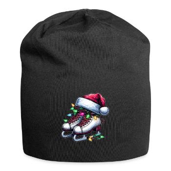 skating skater artist - Jersey Beanie - black - Front