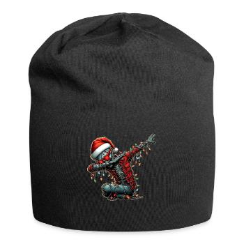 Dabbing Zombie Sunglasses Cute Christmas X - Jersey Beanie - black - Front