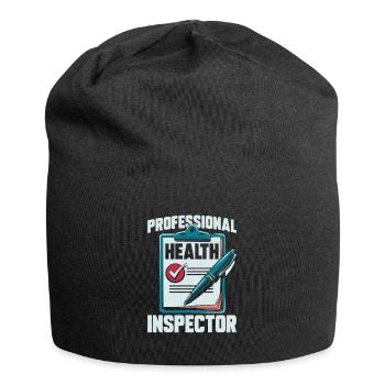 Health Inspector - Jersey Beanie - black - Front