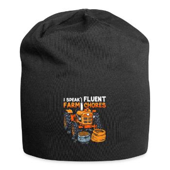 Ouvrier agricole - Bonnet en jersey - noir - Devant