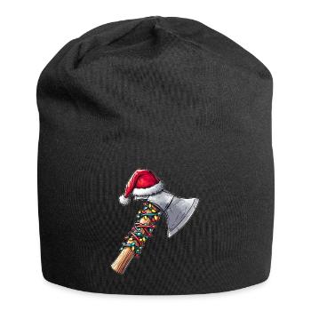 Axe Thrower Axe Thrower Christmas Hat Christmas - Jersey Beanie - black - Front
