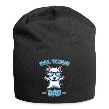 Bull Terrier Saying Funny Bull Terrier Gift - Jersey Beanie - black - Front