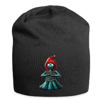 Cryptozoologie du cryptide monstre de Flatwoods - Bonnet en jersey - noir - Devant