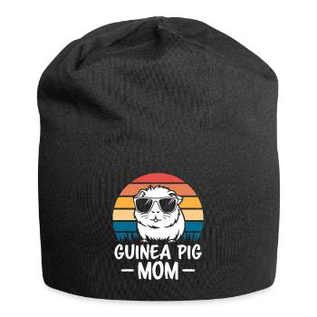Guinea Pig Saying, Guinea Pig Gift - Jersey Beanie - black - Front