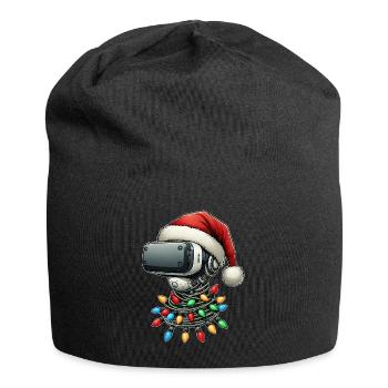 Virtuelle Realität VR Player Videospiele - Jersey-Beanie - Schwarz - Vorne