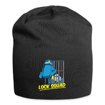 Cadre des gardiens de prison - Bonnet en jersey - noir - Devant