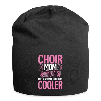 Chœur Maman Seulement Cool Drôle Chanteur Chant C - Bonnet en jersey - noir - Devant