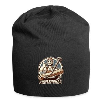 Almost professional: DIY do-it-yourselfers - Jersey Beanie - black - Front