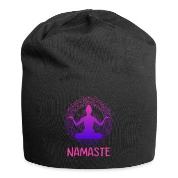 Namaste Yoga Meditation Meditation Suit - Jersey Beanie - black - Front