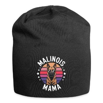 Belgian Shepherd Saying Malinois Gift - Jersey Beanie - black - Front