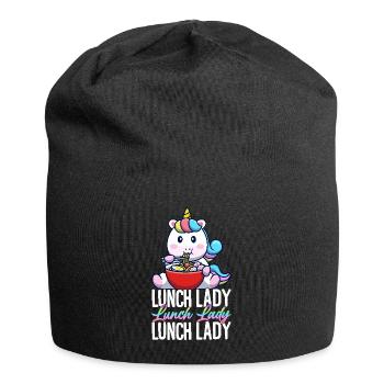 Lunch Lady Cafeteria Crew Design pour - Bonnet en jersey - noir - Devant