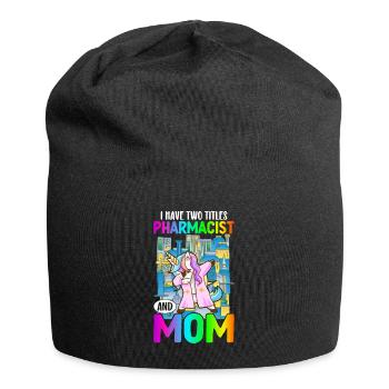 Pharmacist and mother Pharmacist Pharmacist - Jersey Beanie - black - Front