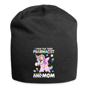 Pharmacist and mother Pharmacist Pharmacist - Jersey Beanie - black - Front