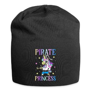Pirate Princesse Pirate Fille Pirate Fille - Bonnet en jersey - noir - Devant