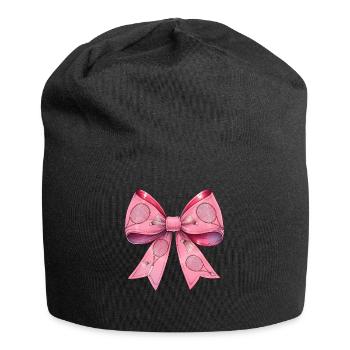 Coquette Bow Raquette de Badminton Rose - Bonnet en jersey - noir - Devant