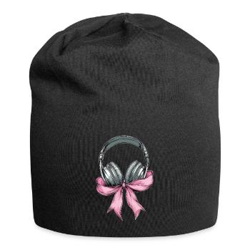 Coquette Bow Ingénieur du son Ingénieur du son - Bonnet en jersey - noir - Devant