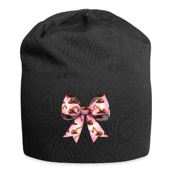 Coquette Bow Excavatrice Opérateur Construction HEO - Bonnet en jersey - noir - Devant