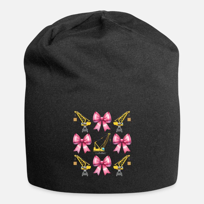 Coquette Bogenkranführer Kranführer - Jersey-Beanie - Schwarz