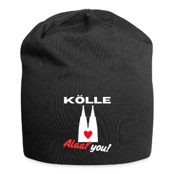 Carnival Cologne Cologne Alaaf Cologne Cathedral Shrove Monday - Jersey Beanie - black - Front