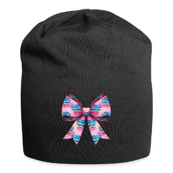 Coquette Bow Réalité Virtuelle VR Player Maman - Bonnet en jersey - noir - Devant