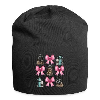 Coquette Bogen Tauchen Mama Taucher Schnorchel - Jersey-Beanie - Schwarz - Vorne