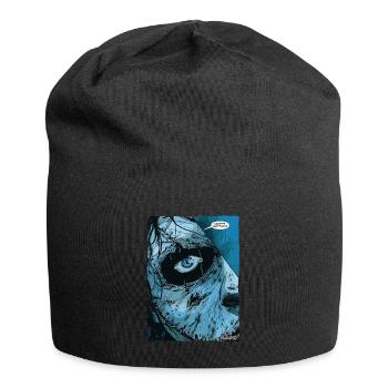 Halloween Slasher: mieser Geburtstag - Jersey-Beanie - Schwarz - Vorne