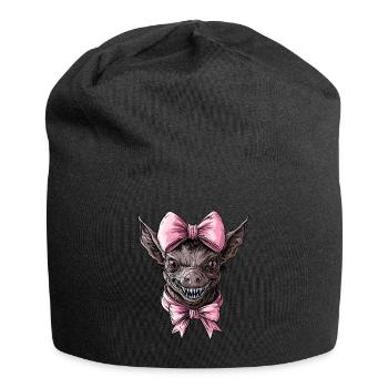 Coquette Bow El Chupacabra Kryptide Kryptozoologie - Jersey-Beanie - Schwarz - Vorne
