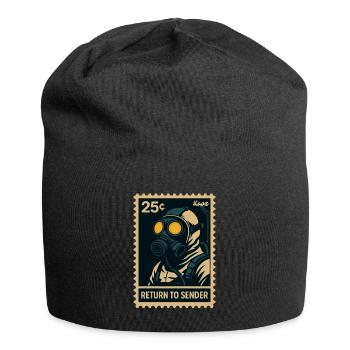 Return to Sender Gas Mask - Jersey Beanie - black - Front