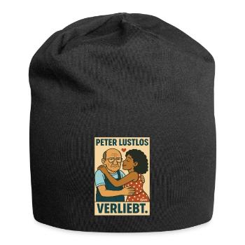 Peter Ratless – amoureux et bouleversé - Bonnet en jersey - noir - Devant