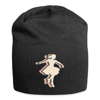 Sock Hop Player Team Trainer Trainer Retro - Jersey Beanie - black - Front