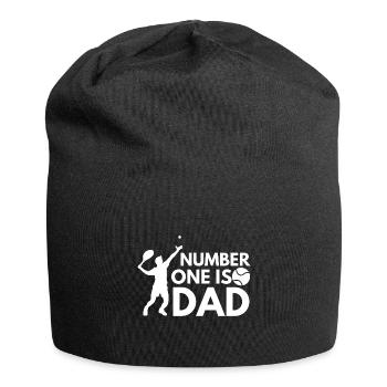 Number One Is Dad - Tennis - Jersey Beanie - black - Front
