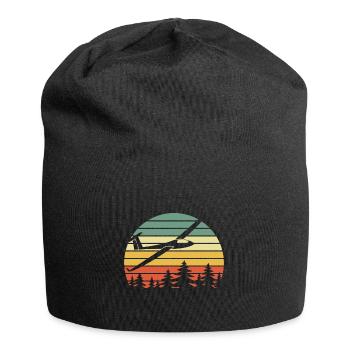 Glider Thermal - Glider Vintage Sticker - Jersey Beanie - black - Front