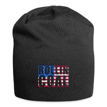 USA Carbon Roller Design for Diesel Drivers - Jersey Beanie - black - Front