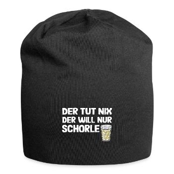Pfälzer wine spritzer spritzer funny gift Pälzer - Jersey Beanie - black - Front