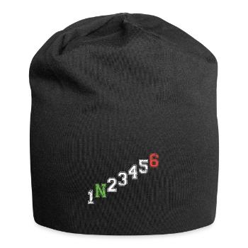 1N23456 Motorrad Gangschaltung - Adrenalin - Jersey-Beanie - Schwarz - Vorne